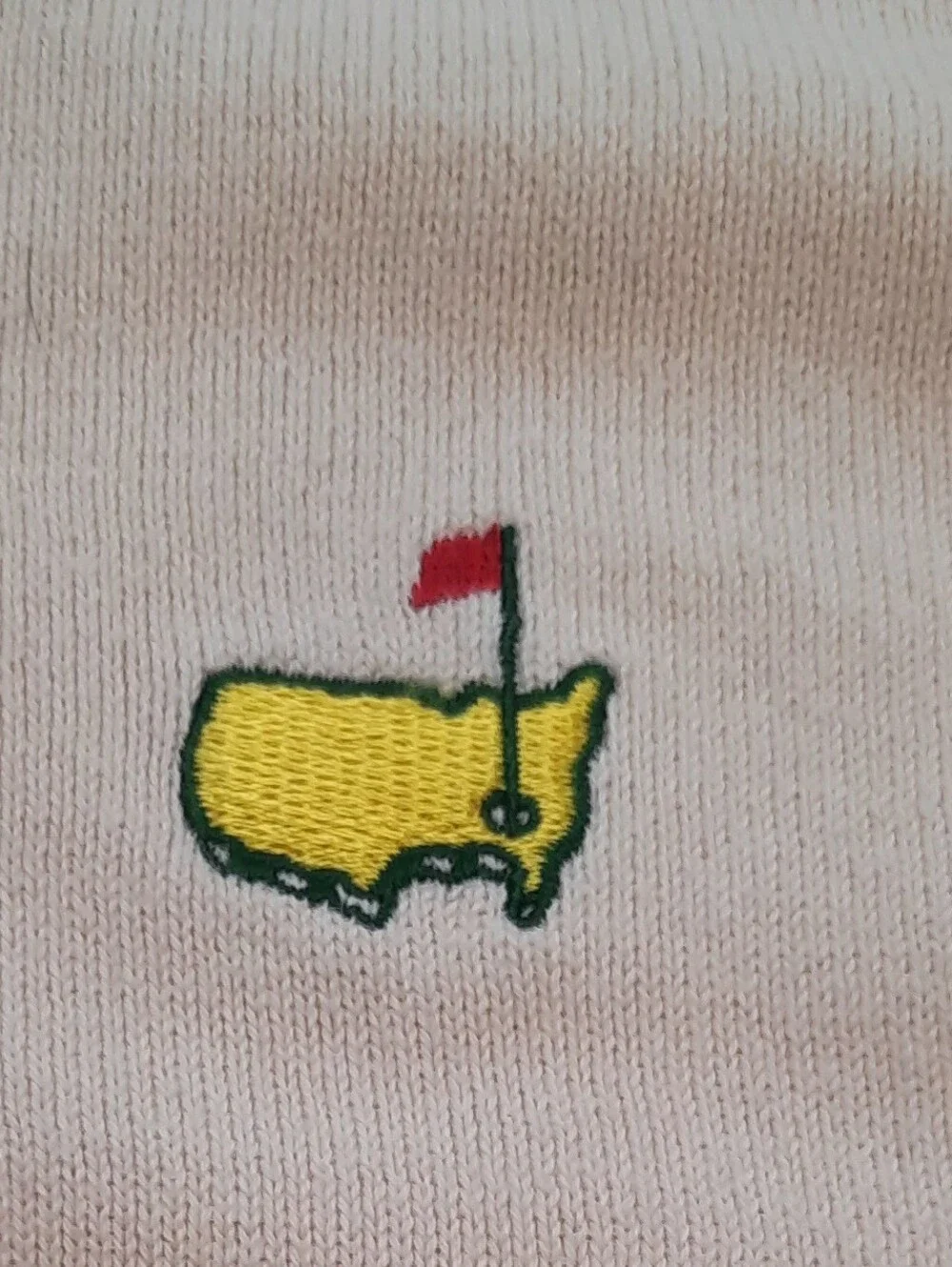 Augusta National Golf Shop Masters mens yellow sweater vest size Large